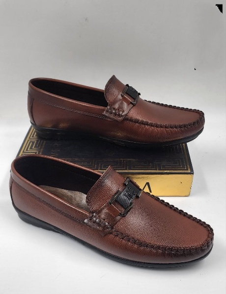leather loafers Shoe